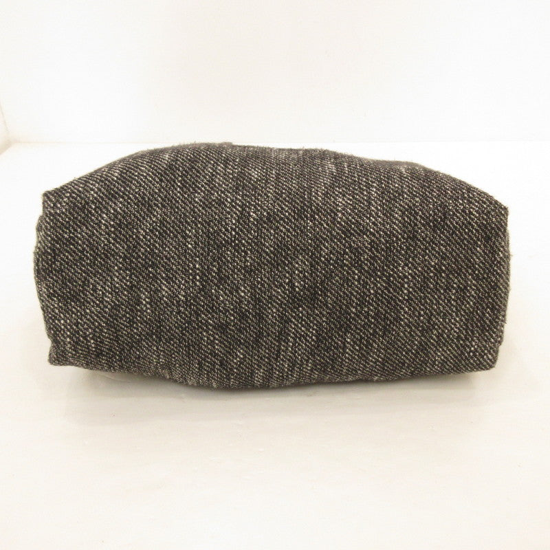 【中古】LIDNM | リドム TWEED LARGE NEWSPAPER BAG ショルダーバッグ lm23ss15501 グレー