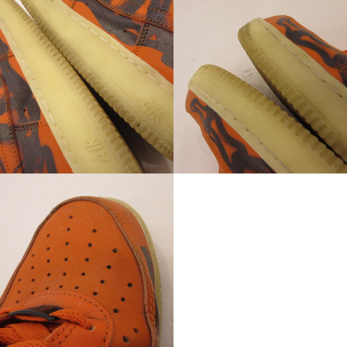 【中古】NIKE | ナイキ Air Force 1 Low 'Orange Skelton' スニーカー CU8067-800 オレンジ 26.5cm