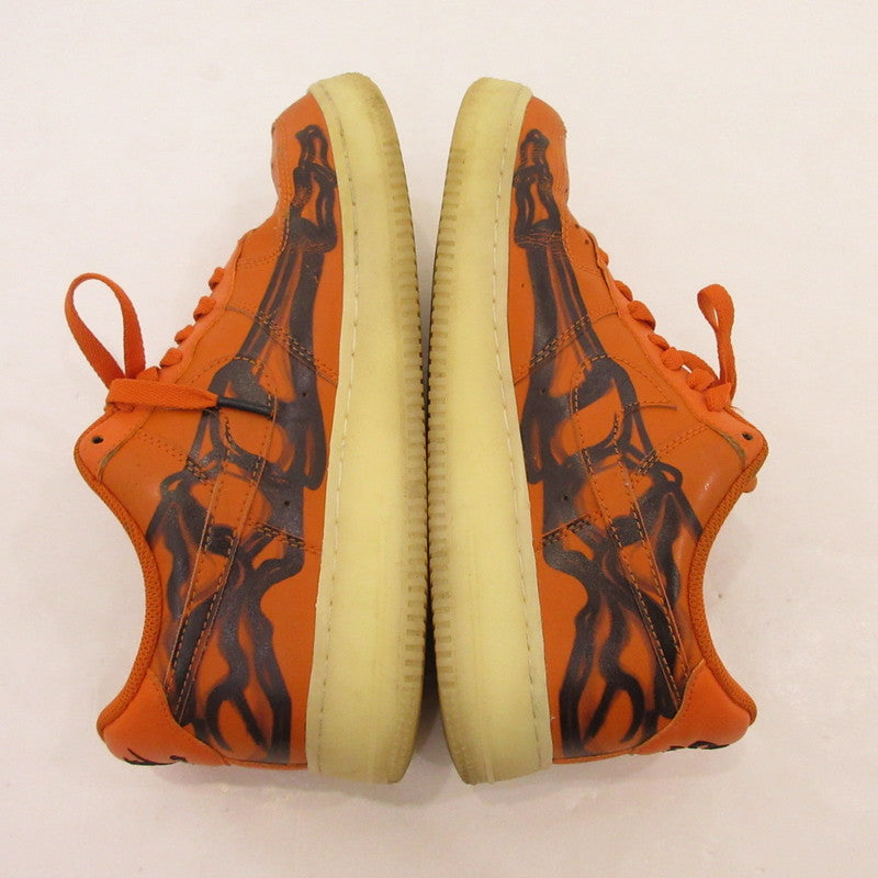 【中古】NIKE | ナイキ Air Force 1 Low 'Orange Skelton' スニーカー CU8067-800 オレンジ 26.5cm