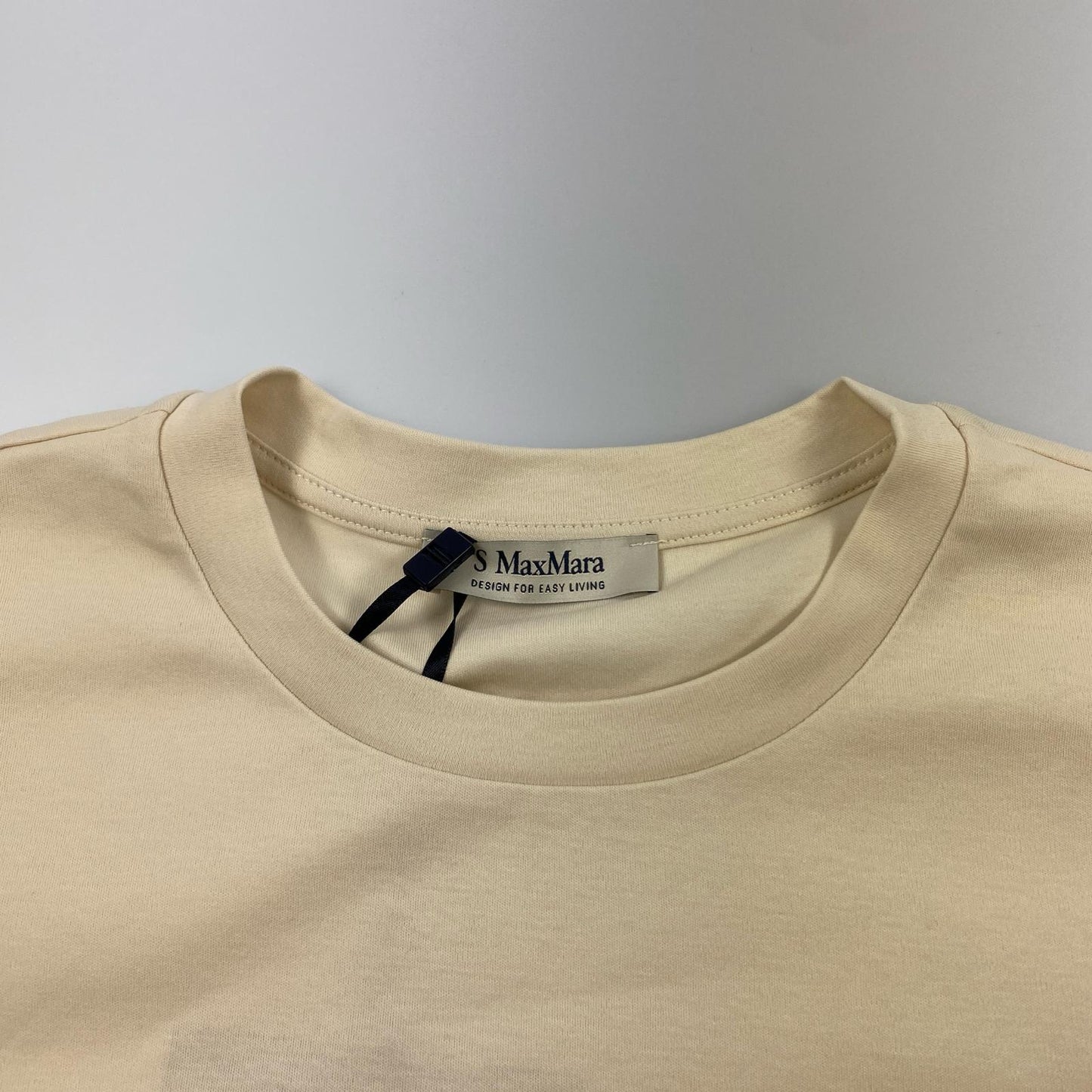 【中古】MAX MARA | マックスマーラ SAX 半袖Tシャツ 2419971021600 アイボリー サイズ:S