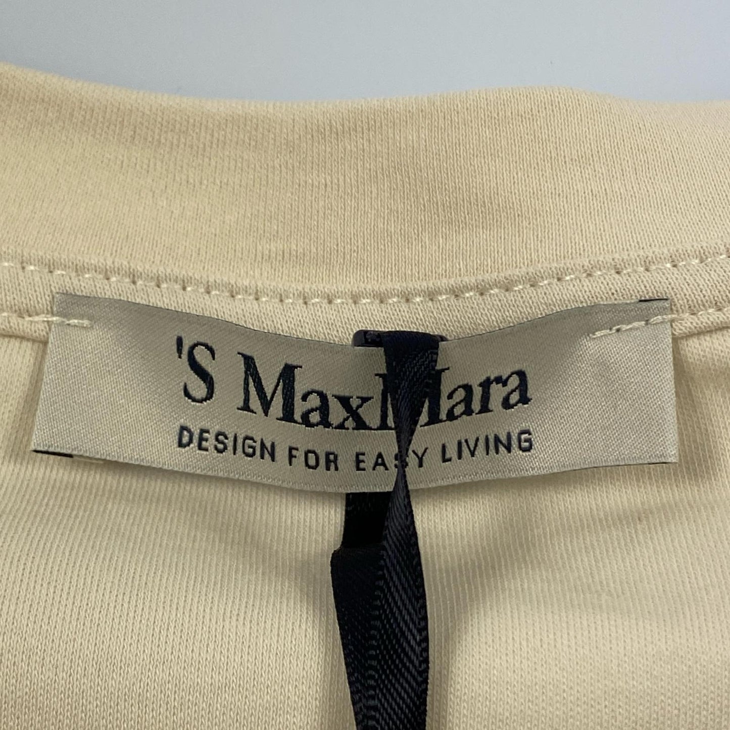 【中古】MAX MARA | マックスマーラ SAX 半袖Tシャツ 2419971021600 アイボリー サイズ:XS