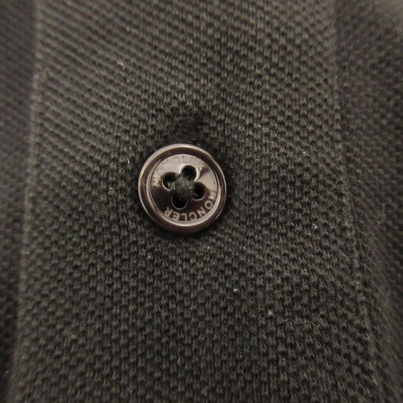【中古】MONCLER | モンクレール ポロシャツ 8304399 ブラック サイズ:S