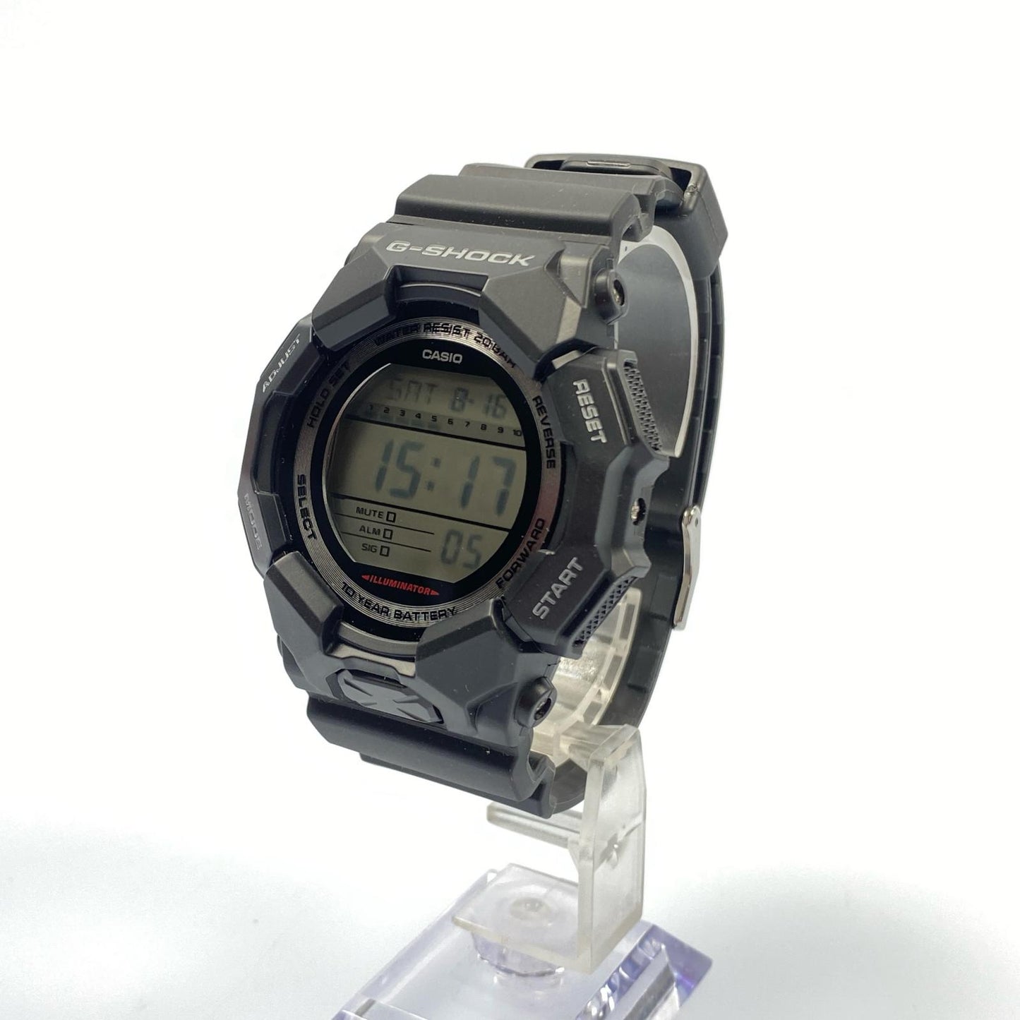 【中古】G-SHOCK | ジーショック 腕時計 GD-010-1JF デジタルクォーツ ブラック