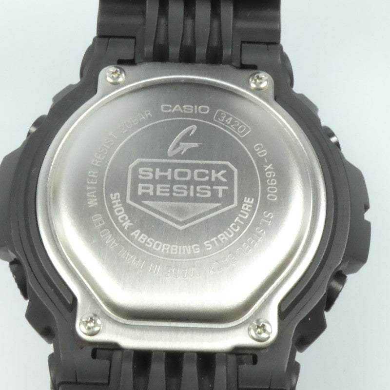 【中古】G-SHOCK | ジーショック 腕時計 GD-X6900 ブラック