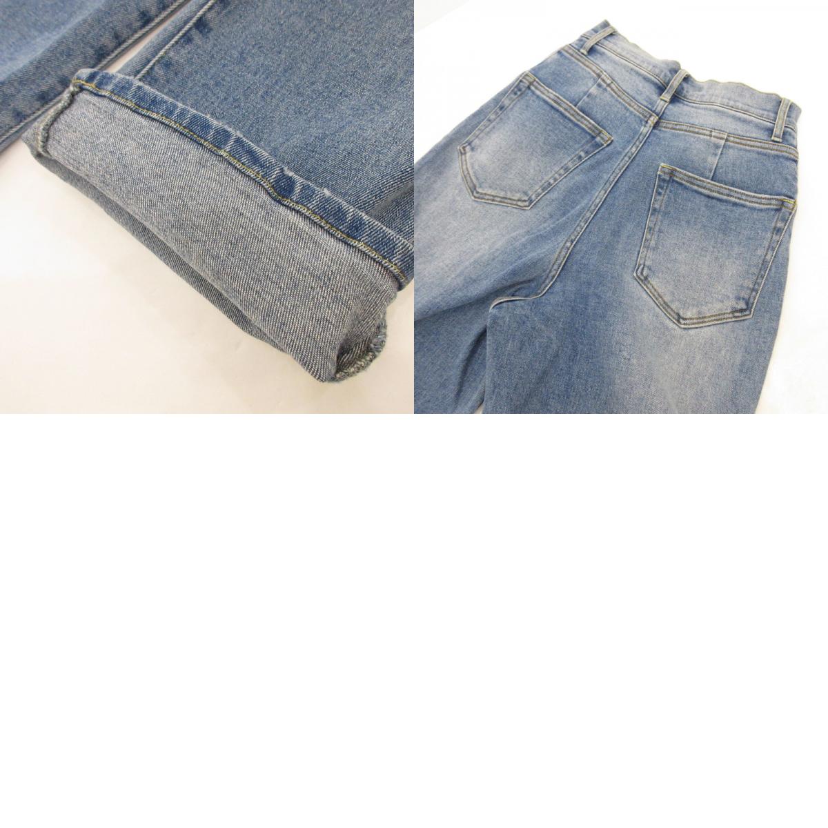 COCODEAL | ココディール リメイクウエストカットオフデニムパンツ デニムパンツ 73216252B ライトブルー サイズ:2