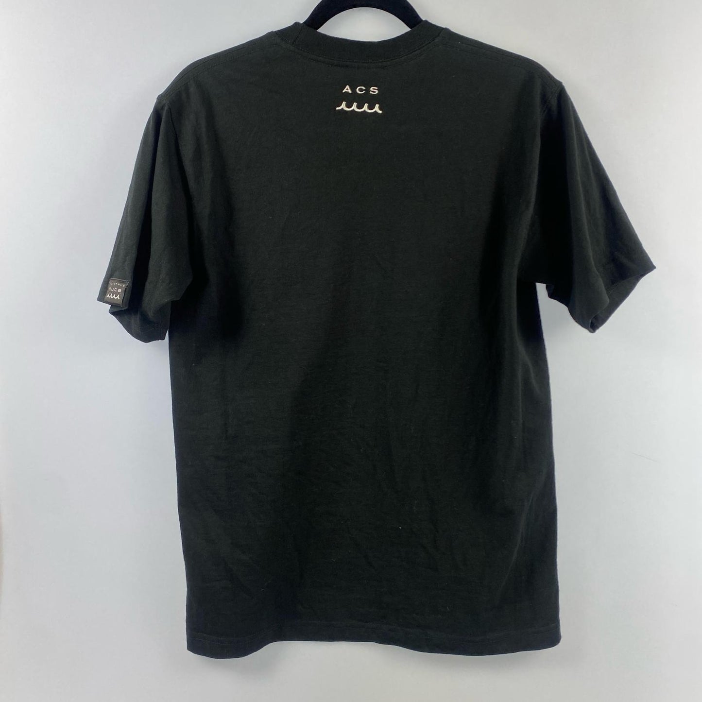 【中古】ACANTHUS | アカンサス OLD LOGO TEE 半袖Tシャツ MA2524 年式:2025S/S ×muta×PRO-TAG ブラック サイズ:M