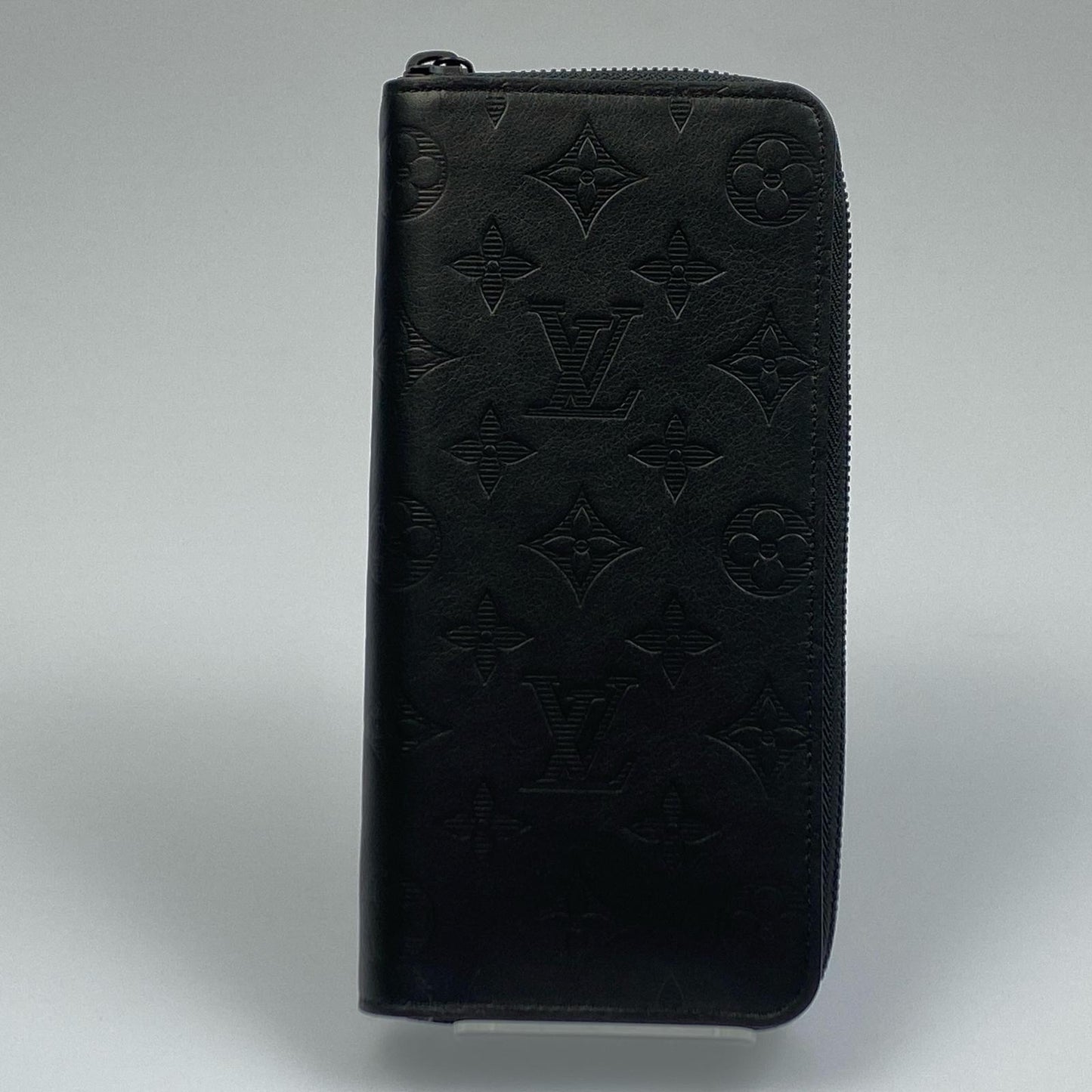 【中古】LOUIS VUITTON | ルイ・ヴィトン ジッピーウォレットヴェルティカル 長財布 M62902 モノグラム シャドウ CA5108 ラウンドファスナー長財布