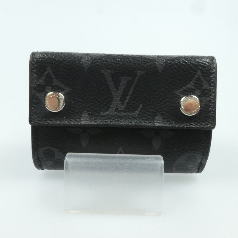 【中古】LOUIS VUITTON | ルイ・ヴィトン ディスカバリーコンパクトウォレット 長財布 M67630 ※イニシャルM.H入り