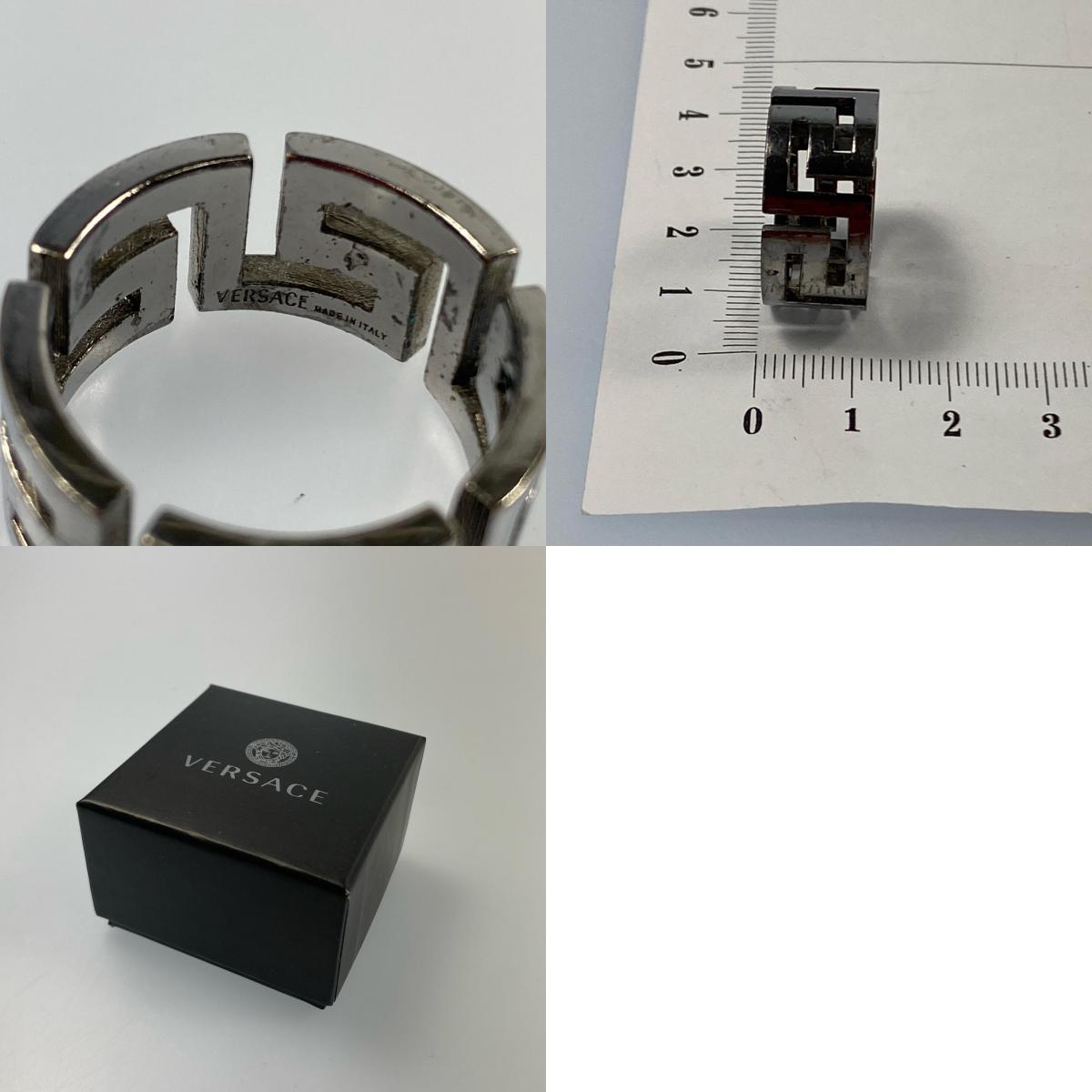 【中古】VERSACE | ヴェルサーチ GRECA リング・指輪 DG54672S