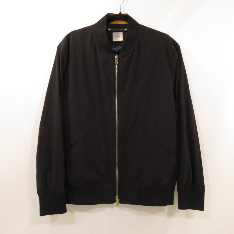 【中古】Paul Smith | ポール・スミス パフォーマンスストレッチ MA-1ブルゾン ブルゾン 153174 ブラック サイズ:L