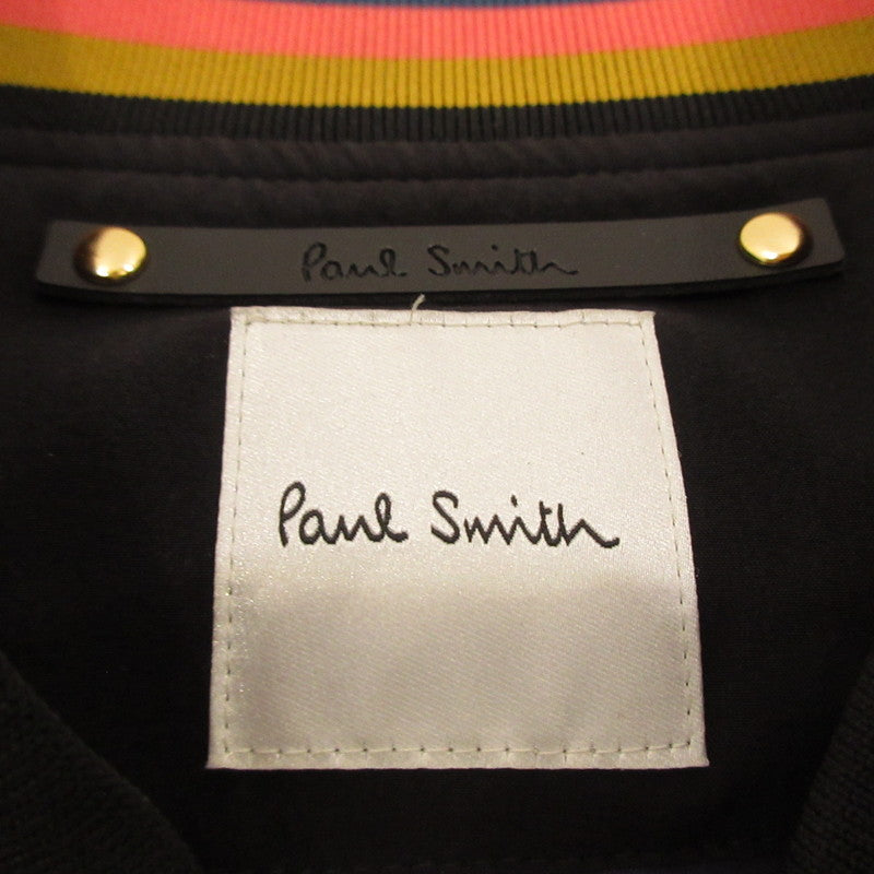 【中古】Paul Smith | ポール・スミス パフォーマンスストレッチ MA-1ブルゾン ブルゾン 153174 ブラック サイズ:L