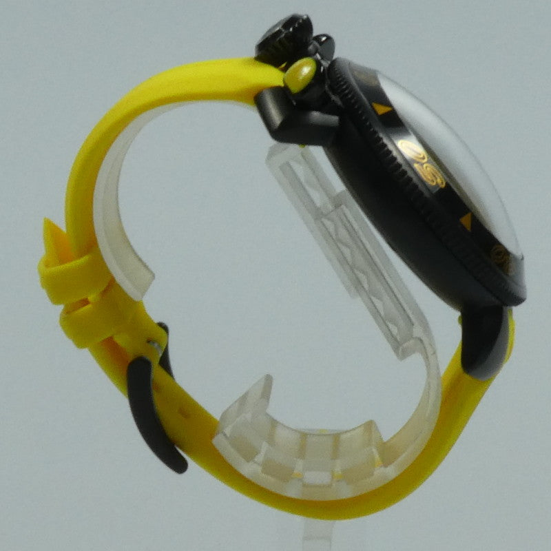 【中古】GaGaMILANO | ガガミラノ 腕時計 6054.6 ブラック