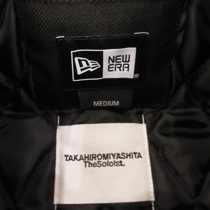 【中古】TAKAHIRO MIYASHITA TheSoloist. | タカヒロミヤシタソザソロイスト Wool Coach Jacket.(I AM THE SOLOIST.) 中綿ジャケット ブラック サイズ:M