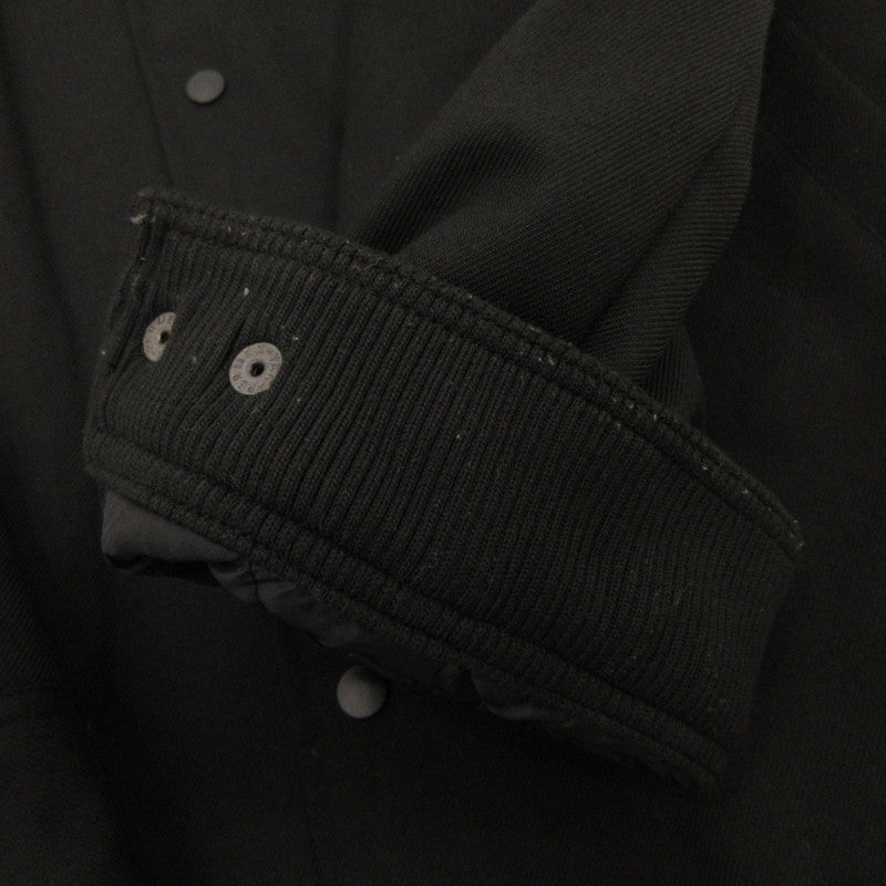 【中古】TAKAHIRO MIYASHITA TheSoloist. | タカヒロミヤシタソザソロイスト Wool Coach Jacket.(I AM THE SOLOIST.) 中綿ジャケット ブラック サイズ:M