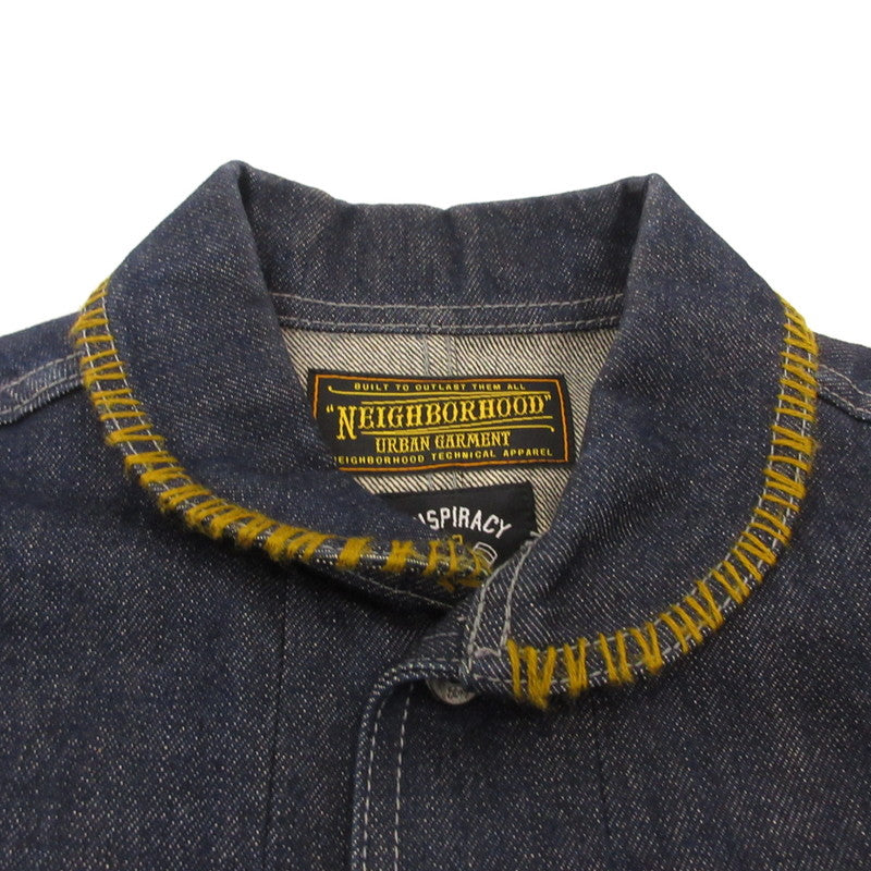 【中古】NEIGHBORHOOD | ネイバーフッド BY SHIPYARD / C-JKT カバーオール 102NYSTN-JKM01S ブルー サイズ:M