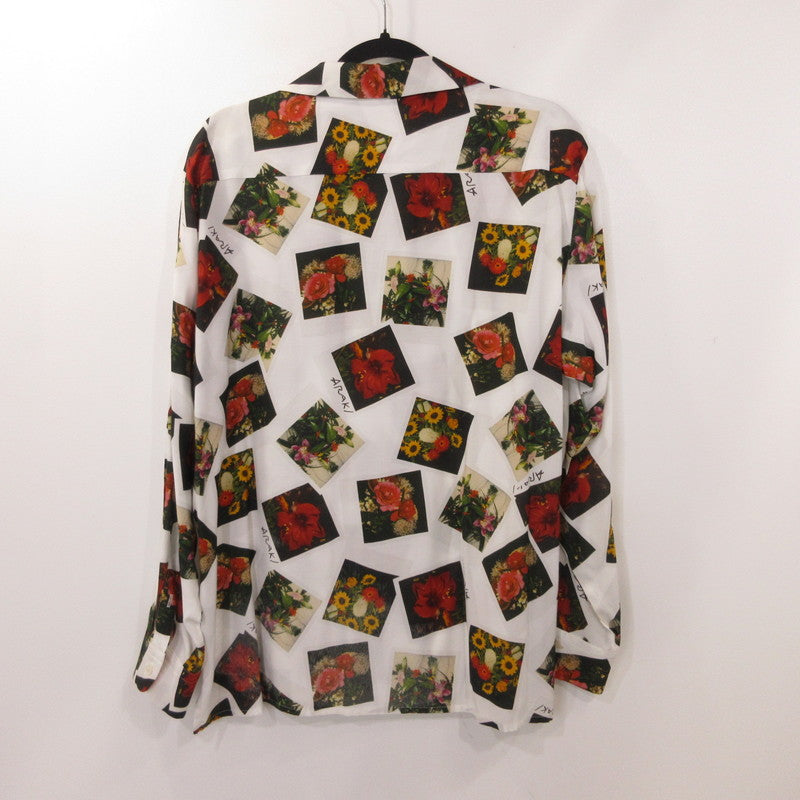 【中古】uniform experiment | ユニフォームエクスペリメント ARAKI POLAROID L/S SHIRT 半袖シャツ UE-192116 2019S/S サイズ:1