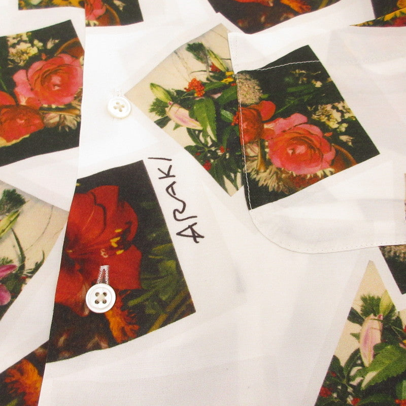 【中古】uniform experiment | ユニフォームエクスペリメント ARAKI POLAROID L/S SHIRT 半袖シャツ UE-192116 2019S/S サイズ:1