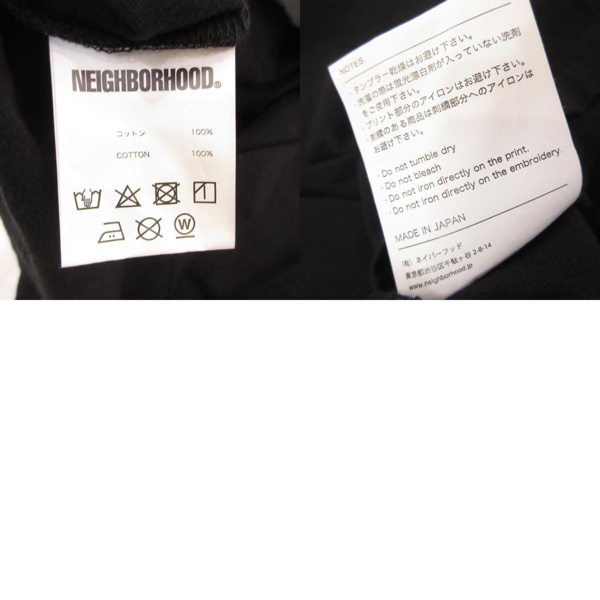 NEIGHBORHOOD | ネイバーフッド MDCM EX/C-TEE.SS 半袖Tシャツ 201PCMXN-ST01S 2020S/S ブラック サイズ:S