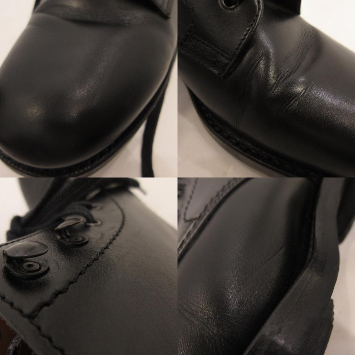【中古】JALAN SRIWIJAYA | ジャランスリウァヤ CALF BLACK RIDGEWAY ブーツ 99053 ブラック