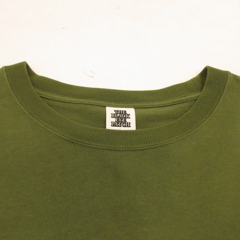 【中古】BlackEyePatch | ブラックアイパッチ PACK IN THE POCKET L/S TEE 長袖Tシャツ BEPFW24LT18 オリーブ サイズ:L