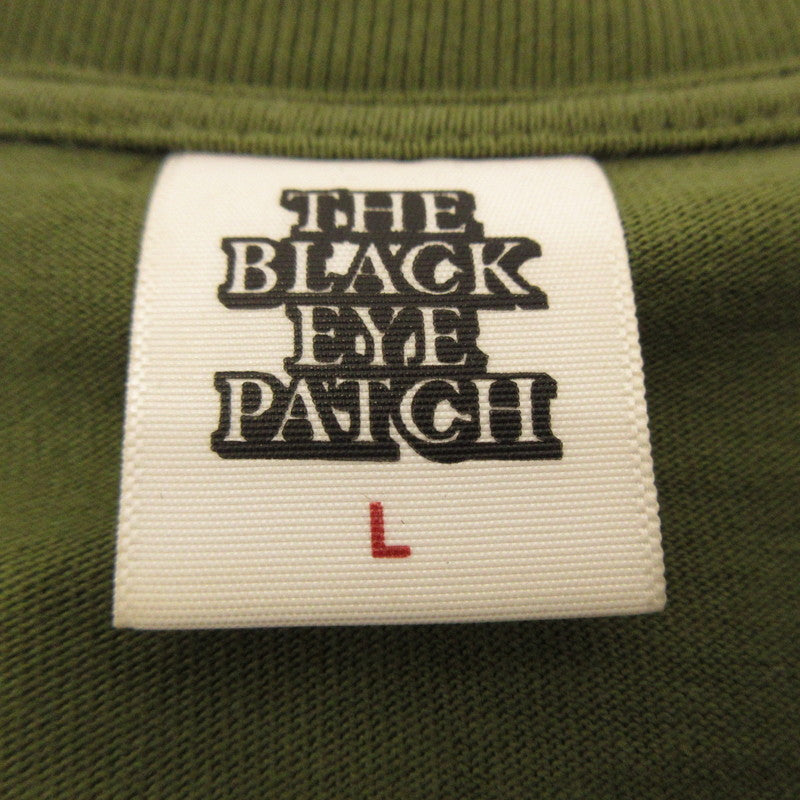 【中古】BlackEyePatch | ブラックアイパッチ PACK IN THE POCKET L/S TEE 長袖Tシャツ BEPFW24LT18 オリーブ サイズ:L