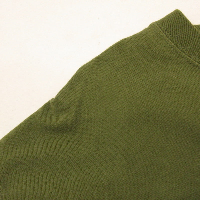 【中古】BlackEyePatch | ブラックアイパッチ PACK IN THE POCKET L/S TEE 長袖Tシャツ BEPFW24LT18 オリーブ サイズ:L
