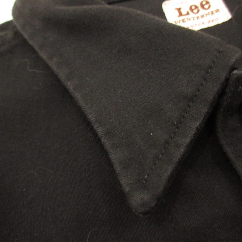 【中古】Lee | リー 別注100-J Westerner Jacket デニム LB0343 ×ROSSO ブラック サイズ:M