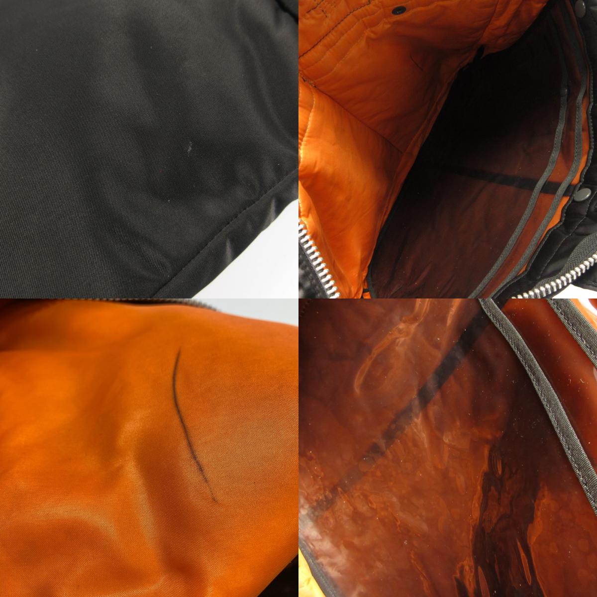 【中古】PORTER | ポーター TANKER SHORT HELMETBAG ハンドバッグ 622-78330 ブラック