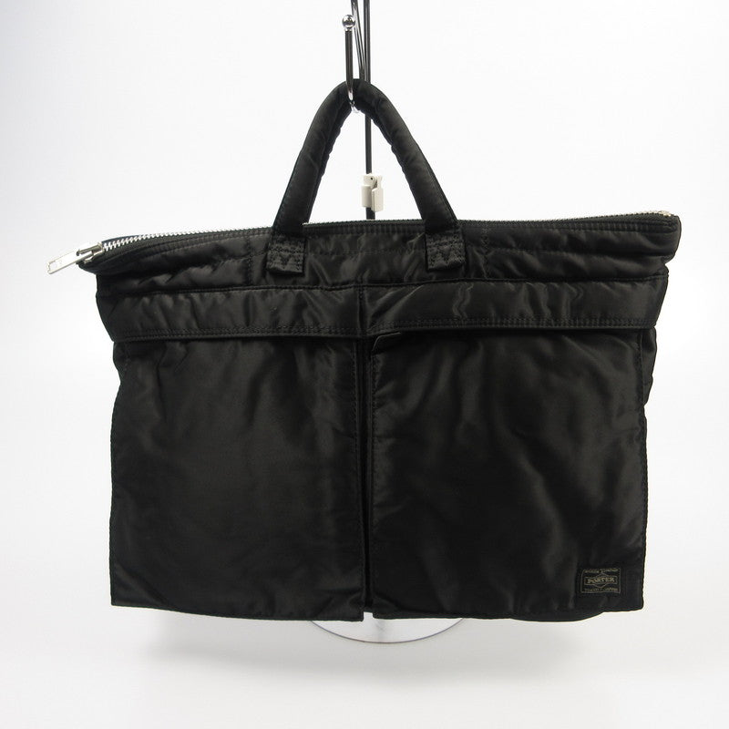 【中古】PORTER | ポーター TANKER SHORT HELMETBAG ハンドバッグ 622-78330 ブラック