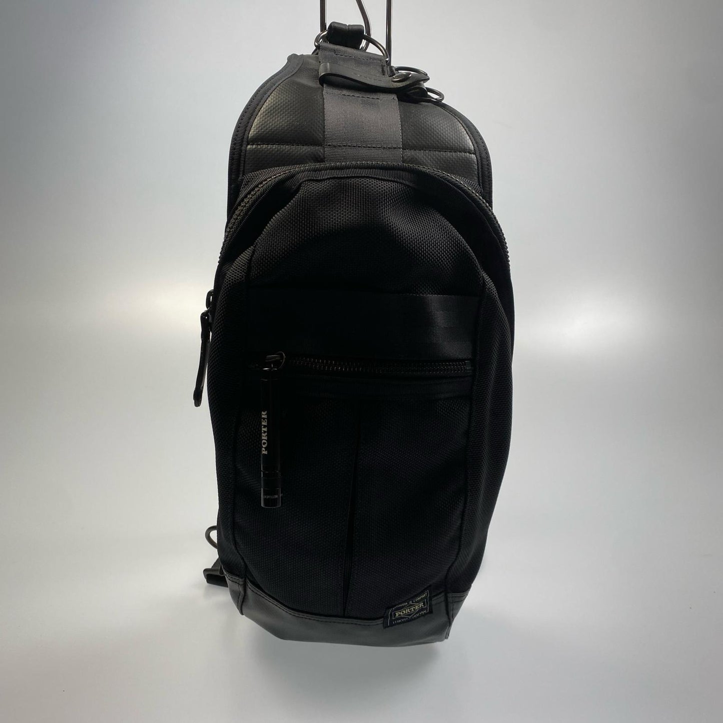 【中古】PORTER | ポーター HEAT ボディバッグ 703-08000 ブラック