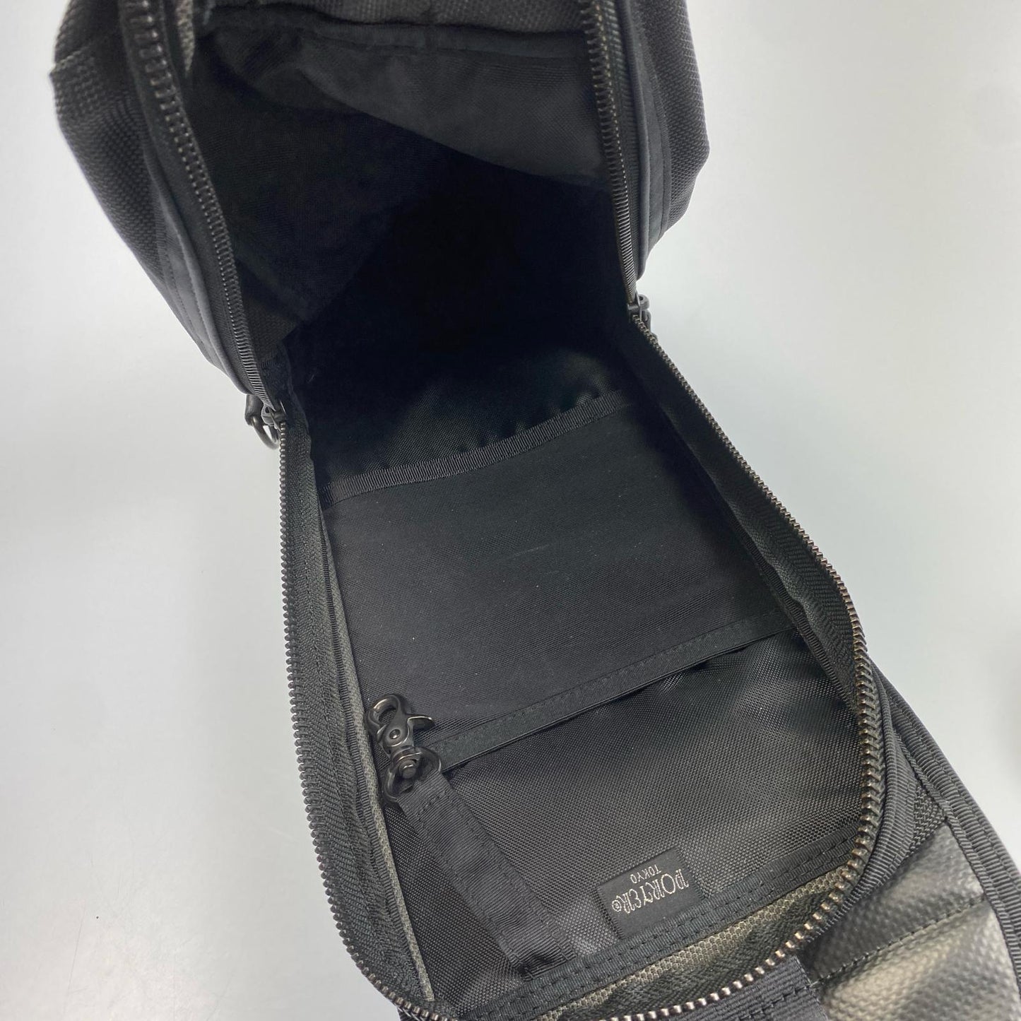 【中古】PORTER | ポーター HEAT ボディバッグ 703-08000 ブラック