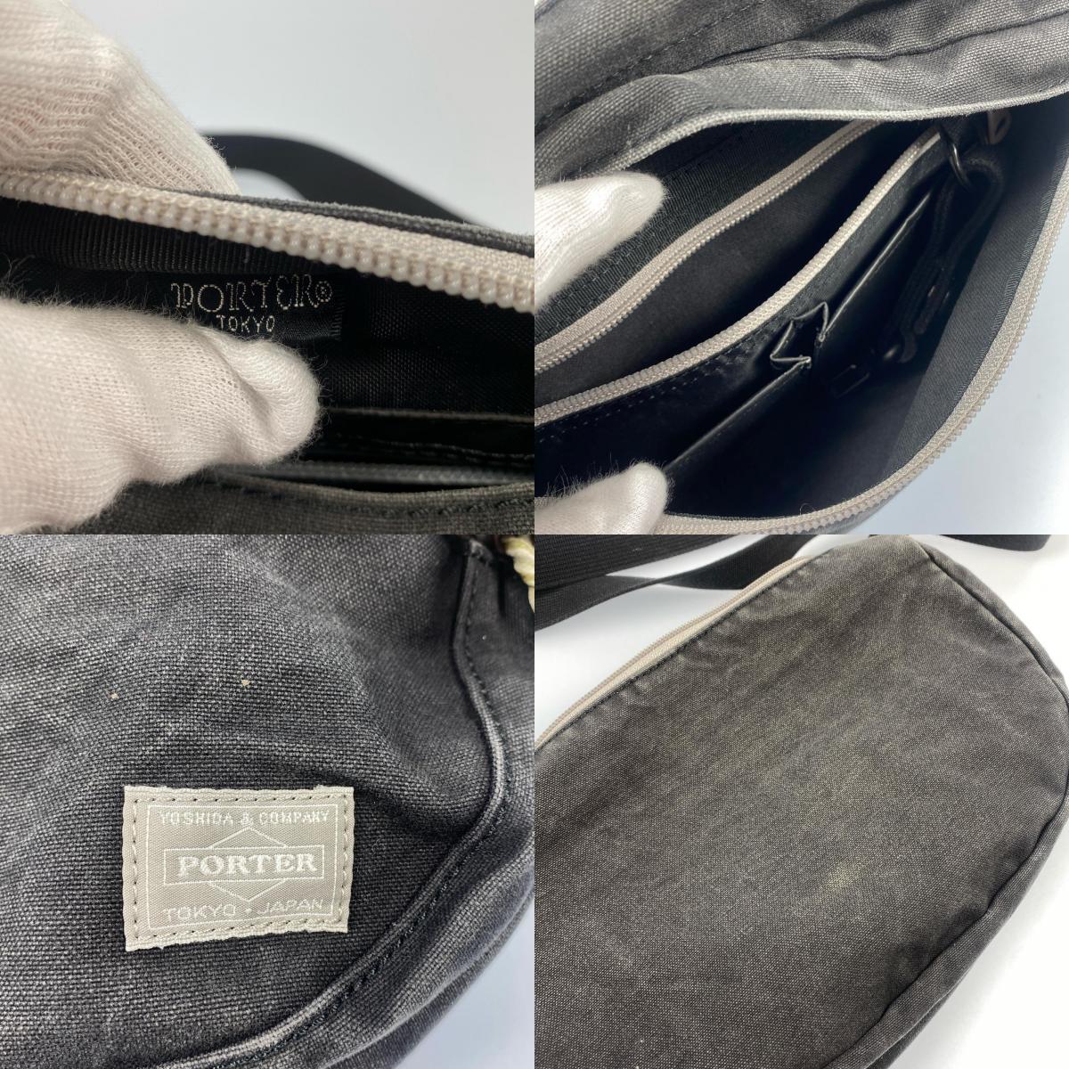 【中古】PORTER | ポーター BEAT ショルダーバッグ 727-09044 ブラック