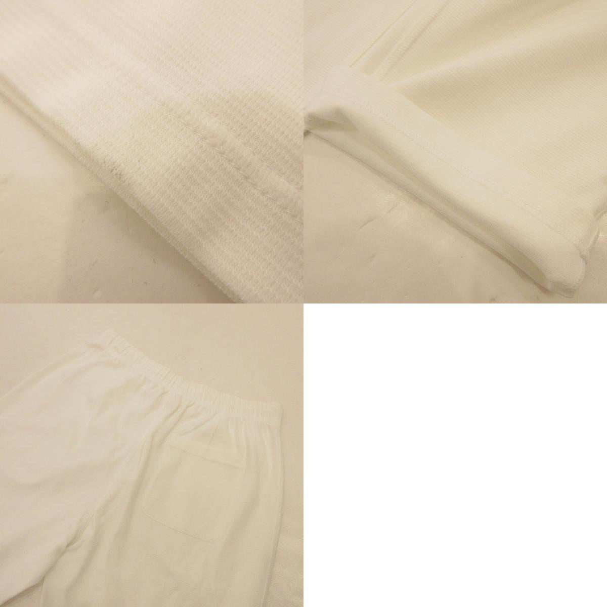 【中古】HOLLYWOOD RANCH MARKET | ハリウッドランチマーケット ストレッチフライス 9.5oz イージーパンツ パンツ 1015124 ホワイト サイズ:2
