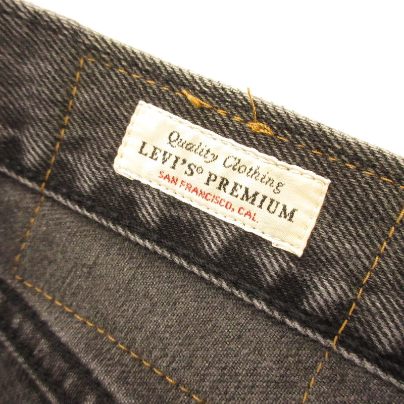 【中古】Levi's | リーバイス 568 STAY LOOSE デニムパンツ 29037-0052 ブラック サイズ:36
