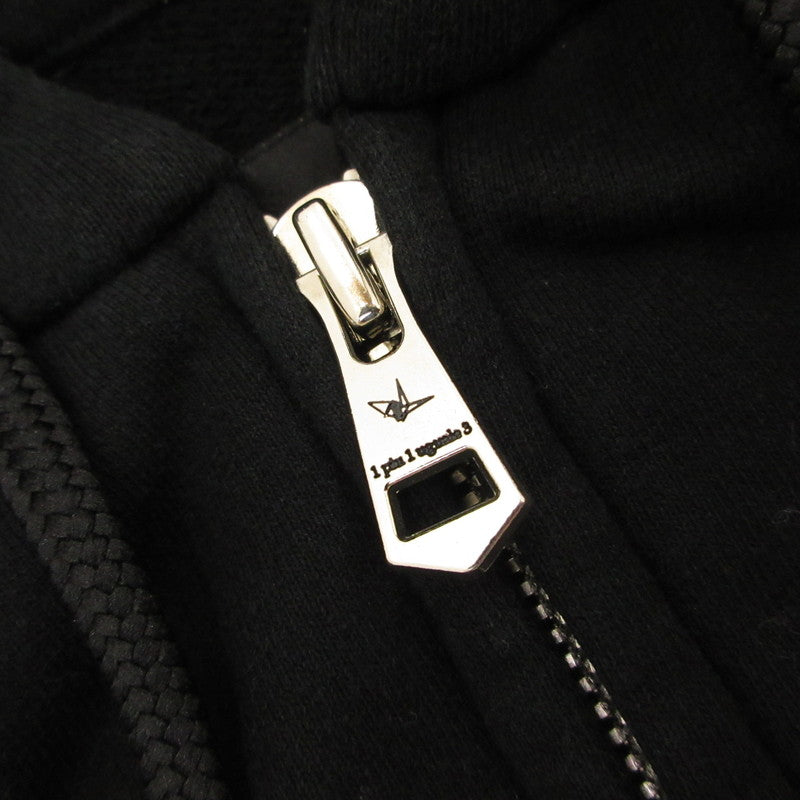 【中古】1 PIU 1 UGUALE 3 | ウノピュウノウグァーレトレ BASIC PARKA パーカー MRB239-CTU138 ブラック サイズ:4