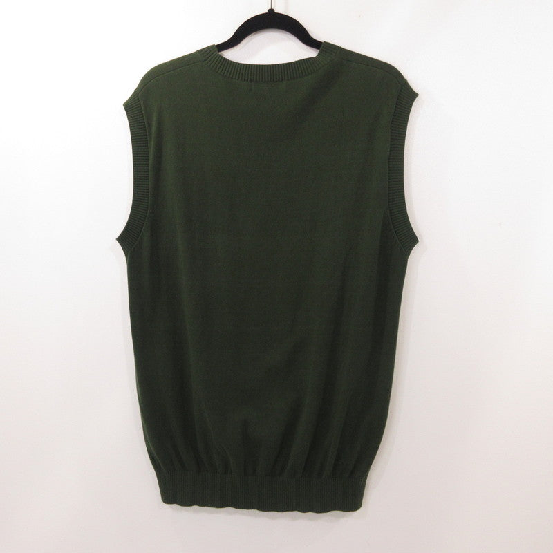【中古】 MOON VEST ベスト RSM-24090 オリーブ サイズ:L