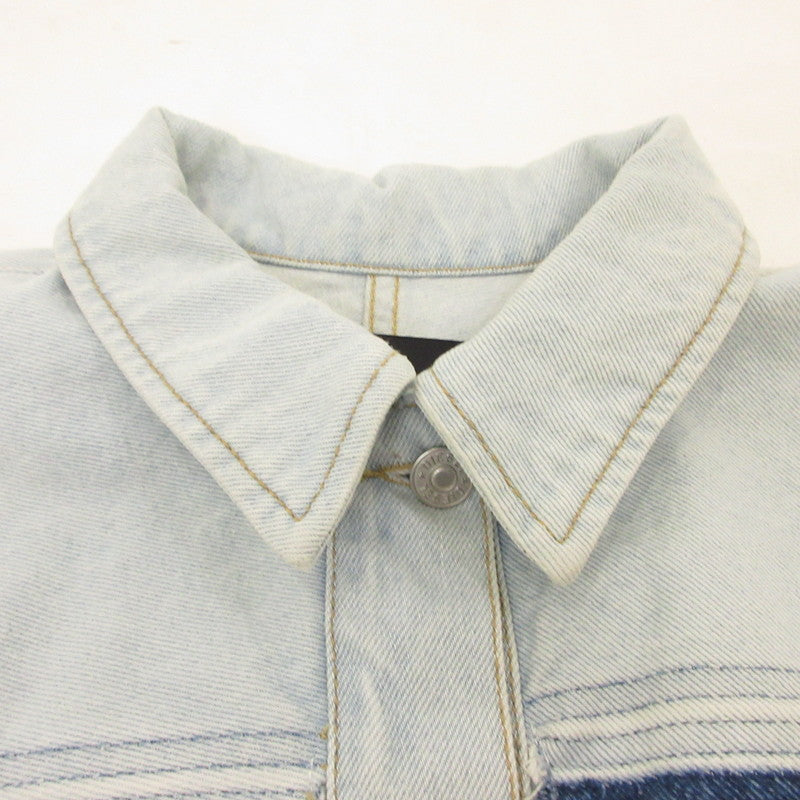 【中古】DIESEL | ディーゼル M-COMBY ニットミックスデニムジャケット デニム 00SH8P0WAWR サイズ:XS