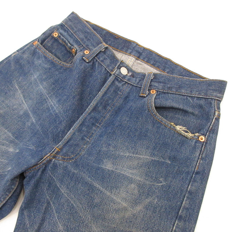 【中古】Levi's | リーバイス 501xx デニムパンツ 522-11-0-63249-4 年式:90s 522刻印 ブルー サイズ:31