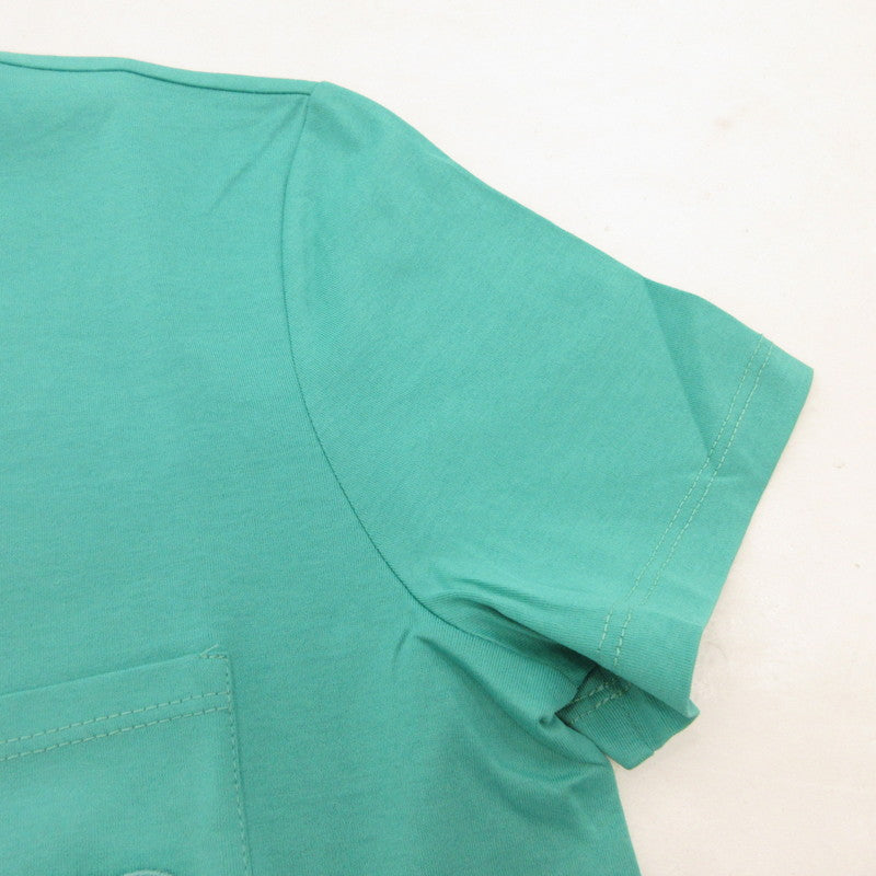 【中古】MAX MARA | マックスマーラ VALID SIDE POCKET T-SHIRT 半袖Tシャツ 2319410232600 グリーン サイズ:M