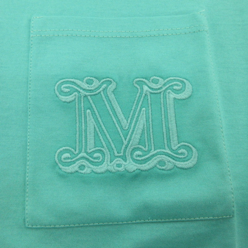 【中古】MAX MARA | マックスマーラ VALID SIDE POCKET T-SHIRT 半袖Tシャツ 2319410232600 グリーン サイズ:M