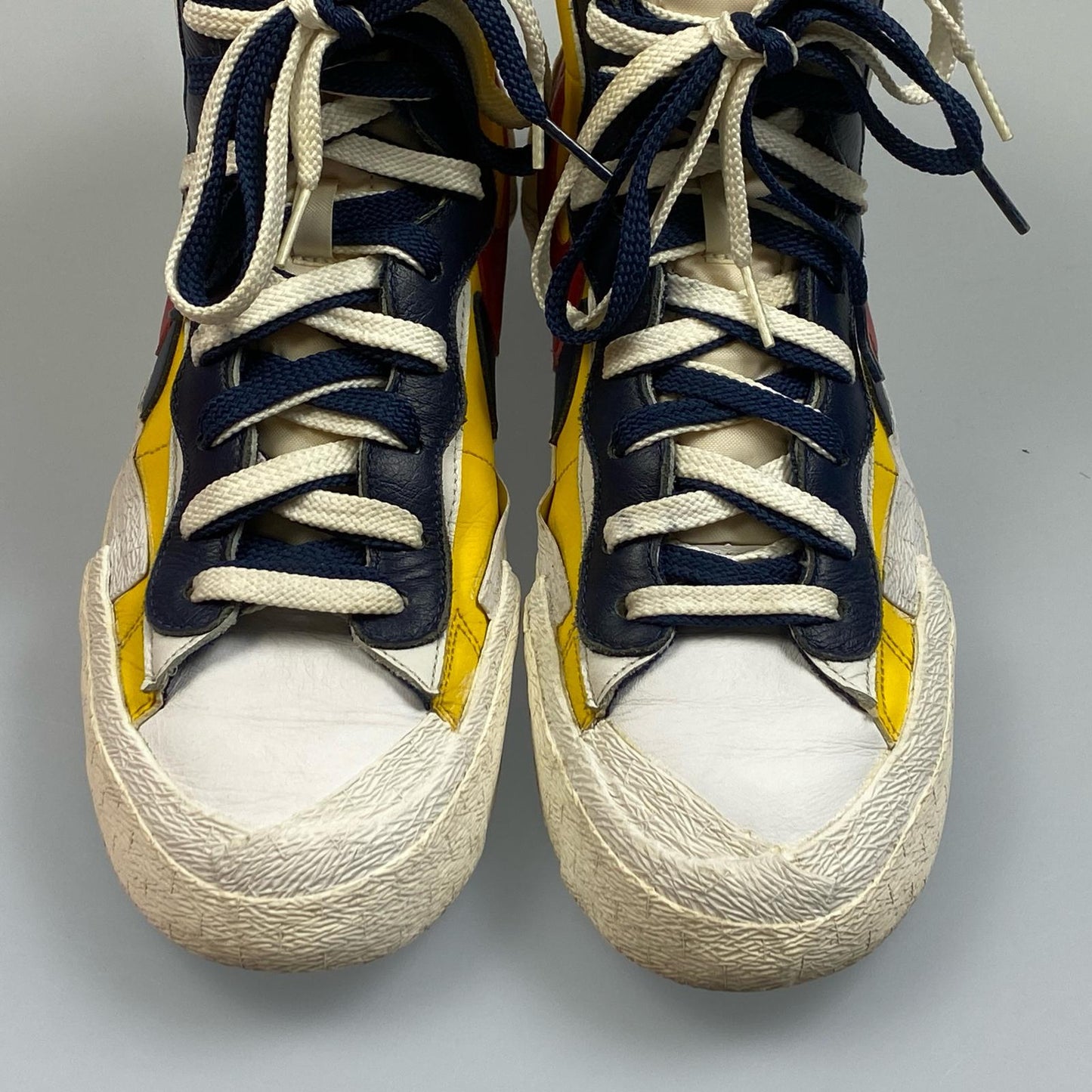 【中古】NIKE | ナイキ BLAZER MID/SACAI スニーカー BV0072-700 2019S/S 28.5cm マルチカラー 28.5cm