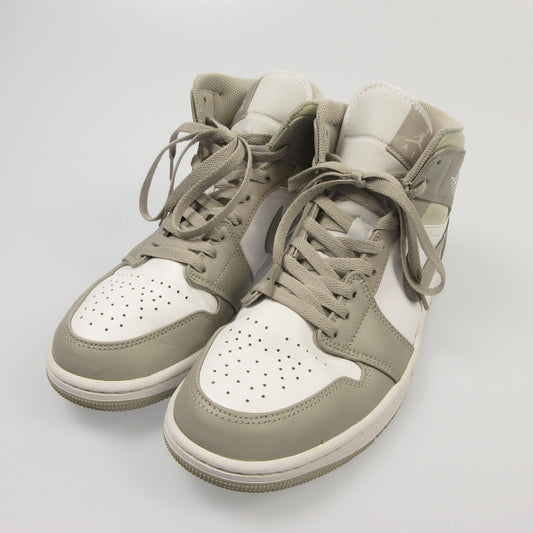 【中古】NIKE | ナイキ AIR JORDAN 1 MID COLLEGE GREY スニーカー 554724-082 年式:2021S/S グレー 27.5cm