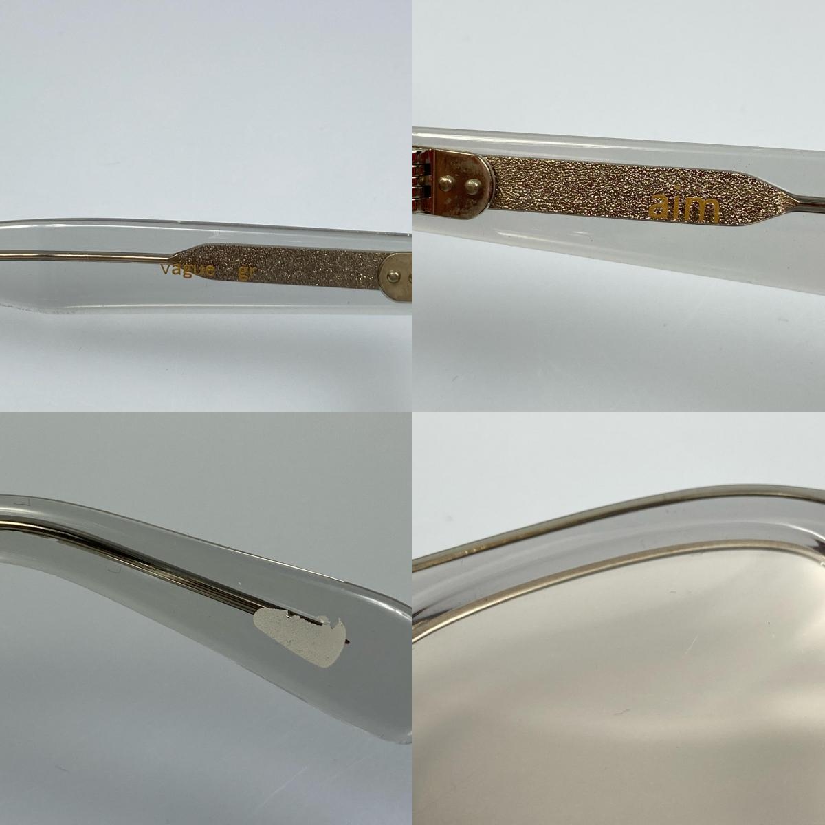 【中古】 vague サングラス グレー