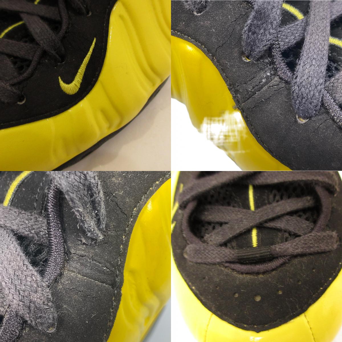 【中古】NIKE | ナイキ AIR FOAMPOSITE ONE スニーカー 314996-701 イエロー 27cm