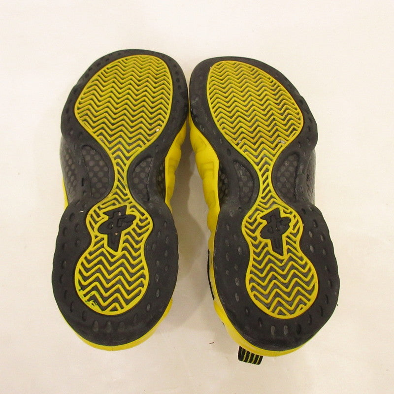 【中古】NIKE | ナイキ AIR FOAMPOSITE ONE スニーカー 314996-701 イエロー 27cm