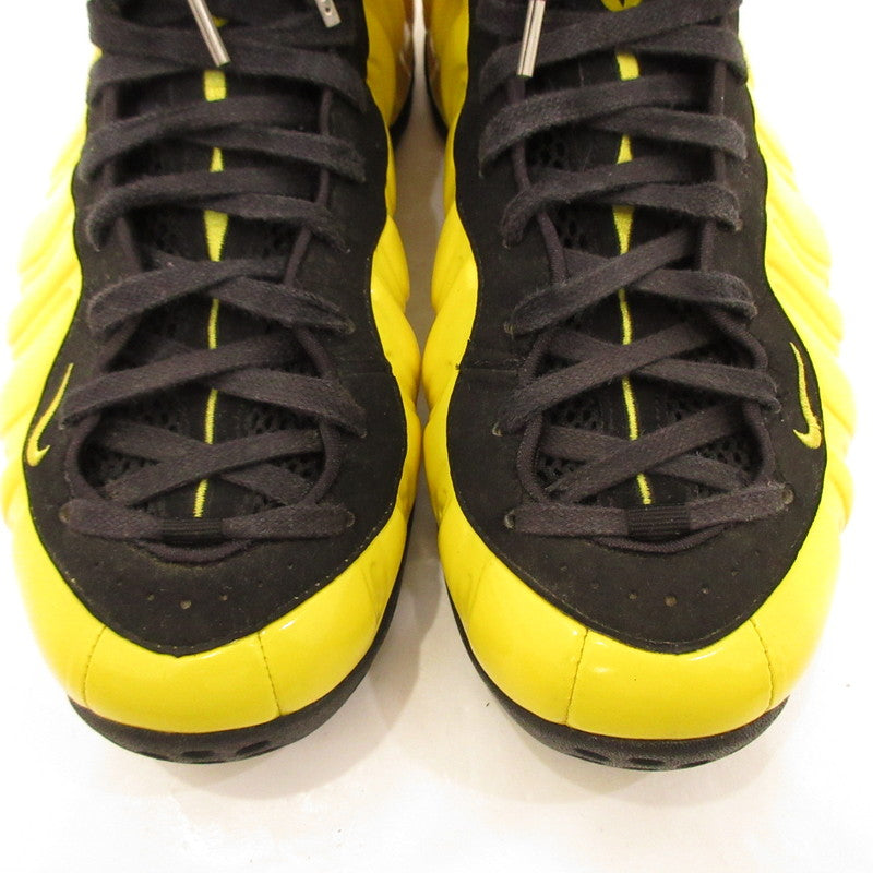 【中古】NIKE | ナイキ AIR FOAMPOSITE ONE スニーカー 314996-701 イエロー 27cm