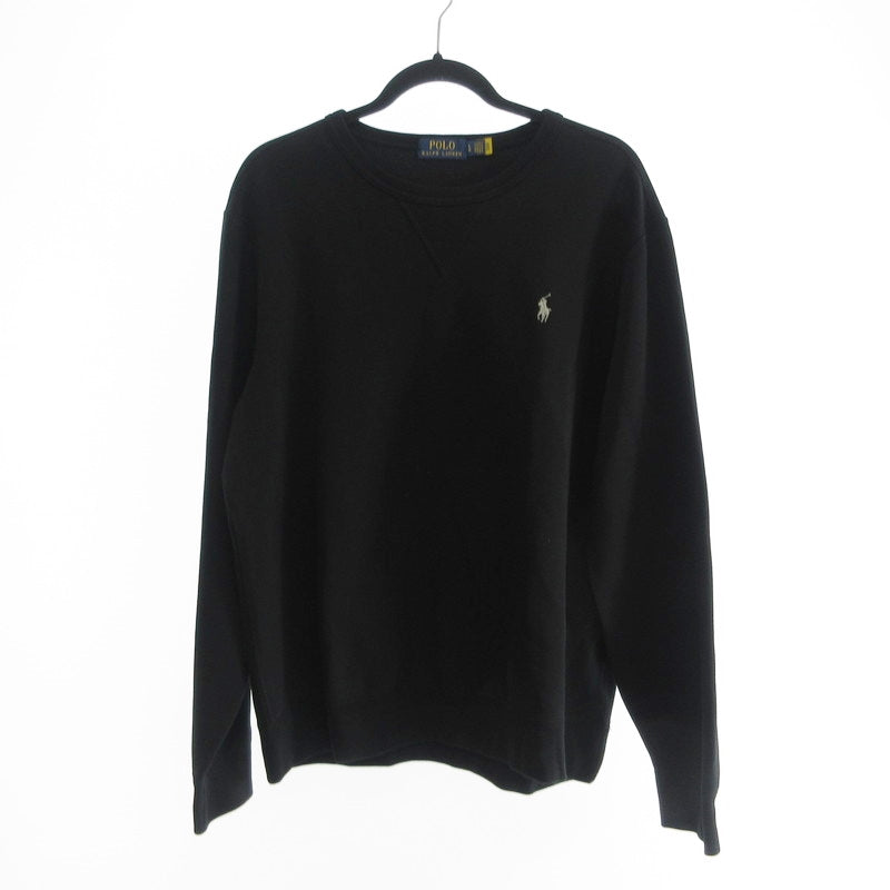 【中古】POLO RALPH LAUREN | ポロ・ラルフローレン スウェット ブラック サイズ:L