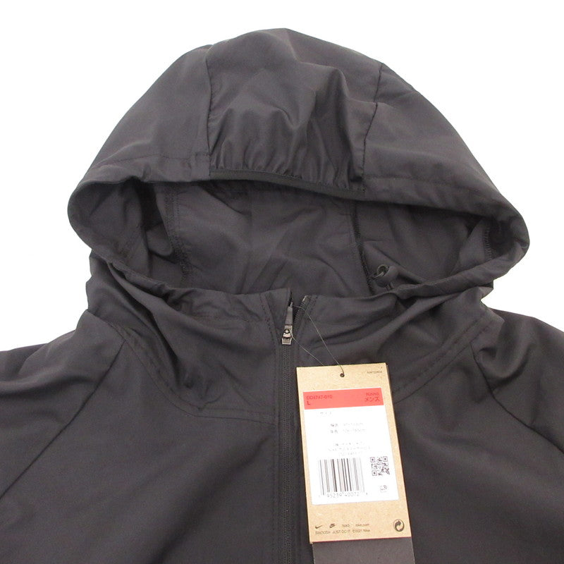 【中古】NIKE | ナイキ マイラーフーディ ナイロンジャケット DD4747-010 ブラック サイズ:L