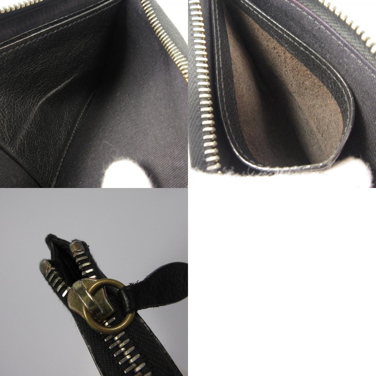 【中古】IL BISONTE | イルビゾンテ 長財布 54324-0-4540 ブラック