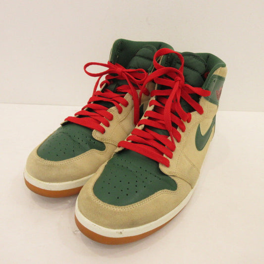【中古】NIKE | ナイキ AIR JORDAN 1.5 RETRO HIGH スニーカー 768861-206 グリーン 27cm